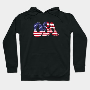 USA flag hype design Hoodie